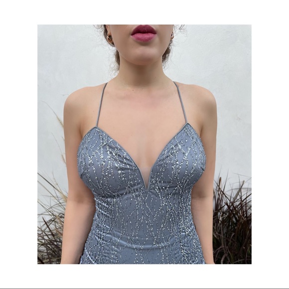 "Silver Lake" ◍ Gown / Formal / Elegant / Prom - Picture 3 of 4